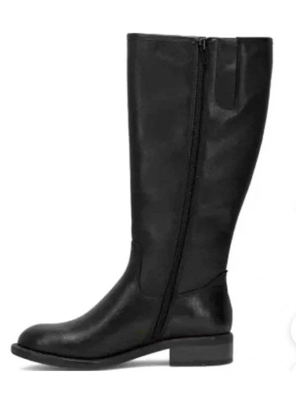 Frye & Co Charlize Classic Tall Black Women's Riding Boots 7W width and calf